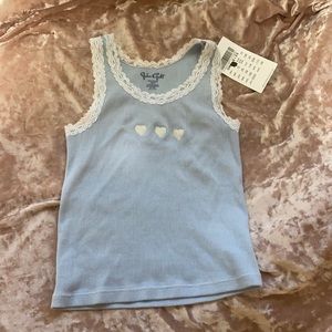 brand new with tags embroidered lace trimmed